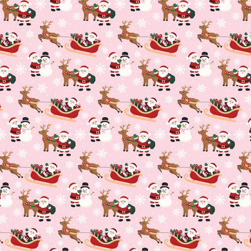 25 Pack - Echo Park North Pole Christmas Cardstock 12"X12"-Santa Buddies - 5A003VYJ-1HRG3