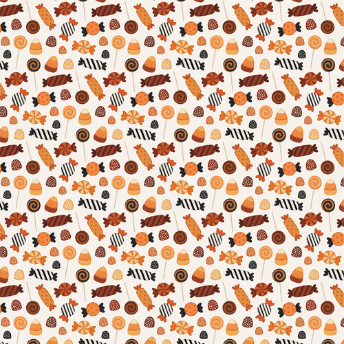 25 Pack - Carta Bella Handmade Halloween Cardstock 12"X12"-Spooky Treats - 5A003VVZ-1HRBB