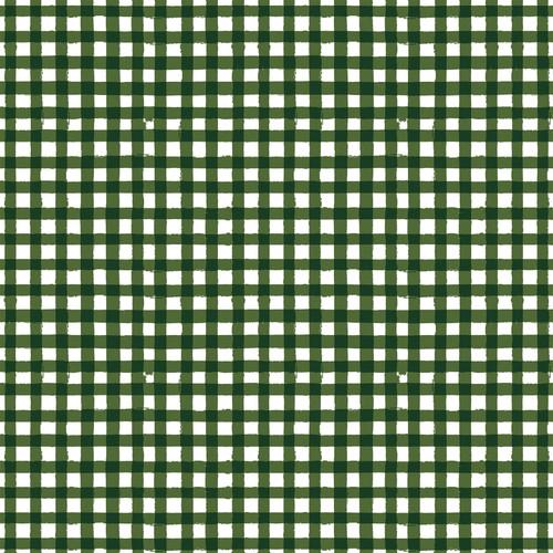 25 Pack - Echo Park Watercolor Gingham Christmas Cardstock 12"X12"-Forest - 5A003W2J-1HRN9