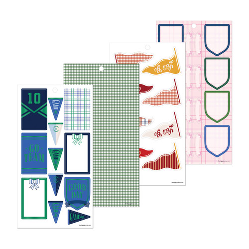 Happy Planner Sticker Value Pack 30/Sheets-Varsity Charm - 5A003K6R-1HFJH