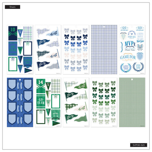 Happy Planner Sticker Value Pack 30/Sheets-Varsity Charm - 5A003K6R-1HFJH Happy Planner Sticker Value Pack 30/Sheets-Varsity Charm - 5A003K6R-1HFJH