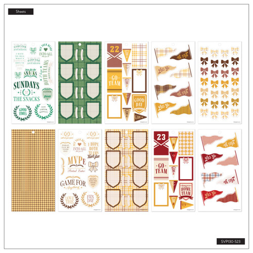 Happy Planner Sticker Value Pack 30/Sheets-Varsity Charm - 5A003K6R-1HFJH Happy Planner Sticker Value Pack 30/Sheets-Varsity Charm - 5A003K6R-1HFJH