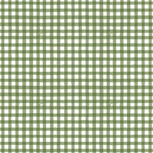 25 Pack - Echo Park Watercolor Gingham Christmas Cardstock 12"X12"-Olive - 5A003W2J-1HRNG