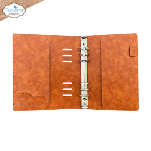 Elizabeth Craft Memory Binder-Rusty Brown - 5A003WPM-1HSB0