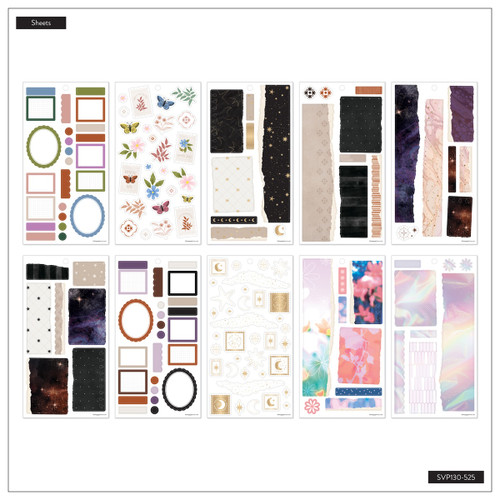 Happy Planner Sticker Value Pack 30/Sheets-Borderline Style - 5A003K5Z-1HFJN