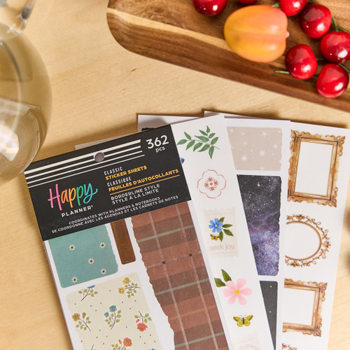 Happy Planner Sticker Value Pack 30/Sheets-Borderline Style - 5A003K5Z-1HFJN