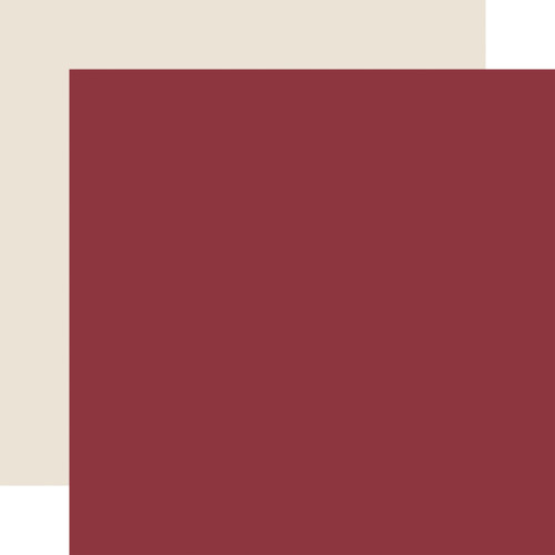 25 Pack - Echo Park Baking Christmas Cheer Cardstock 12"X12"-Red / Cream - 5A003VZG-1HRHS - 810220751541