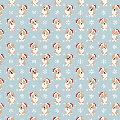 25 Pack - Echo Park Here Comes Santa Paw Cardstock 12"X12"-Santa Buddies - 5A003W0P-1HRJN