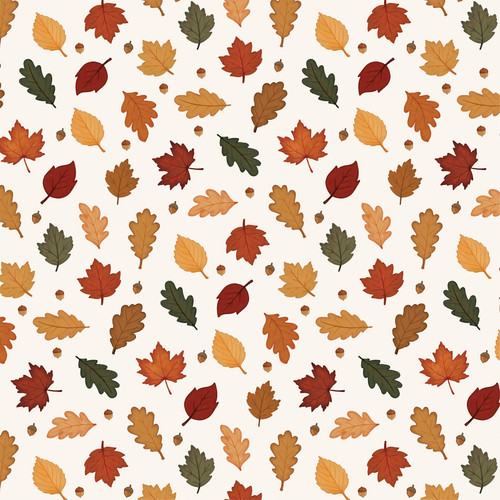 25 Pack - Carta Bella Here Comes Autumn Cardstock 12"X12"-Colors Of Fall Leaves - 5A003VX6-1HRCG