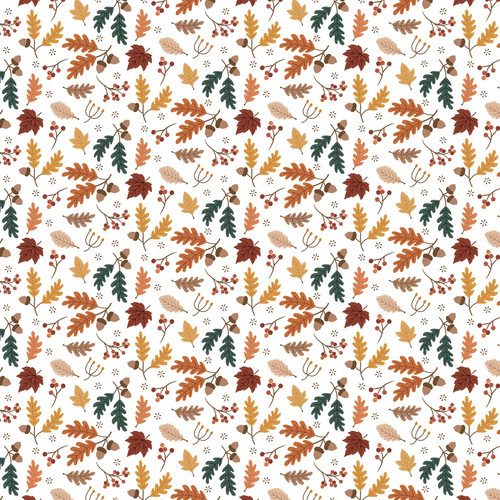25 Pack - Echo Park Feels Like Fall Cardstock 12"X12"-Fallen Fall Foliage - 5A003VXR-1HRF1