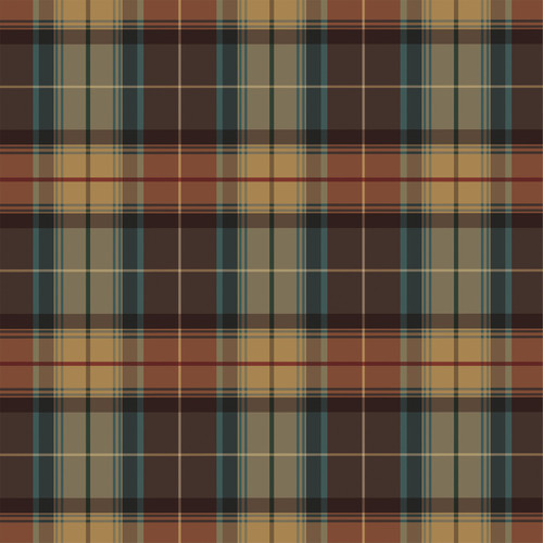 25 Pack - Carta Bella Here Comes Autumn Cardstock 12"X12"-Moody Plaid - 5A003VX6-1HRCH
