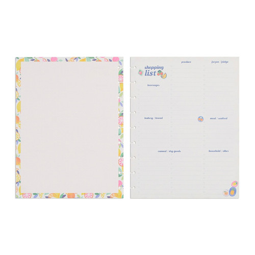 Happy Planner Classic Fill Paper-Sunshine Splash - 5A003K6P-1HFJ5
