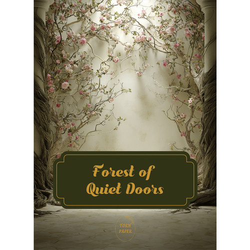 Torn Paper Scrapbooking A5 Size-Forest of Quiet Doors - 5A003XMJ-1HSM1 - 8800325562885