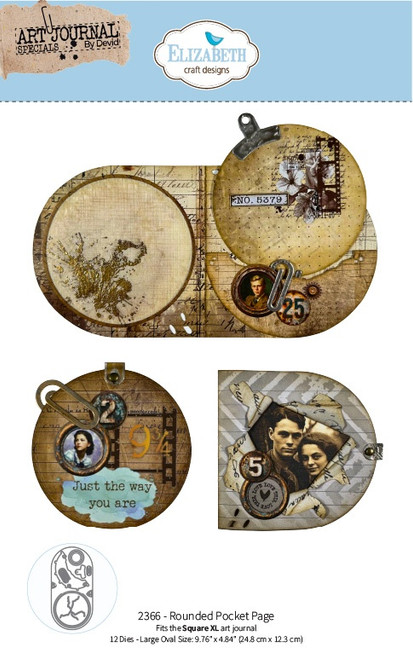 Elizabeth Craft Metal Dies-Rounded Pocket Page - 5A003WP4-1HS9J - 741527319632