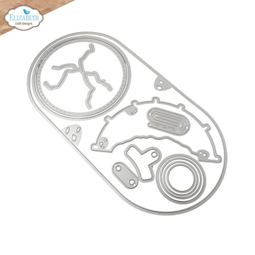 Elizabeth Craft Metal Dies-Rounded Pocket Page - 5A003WP4-1HS9J