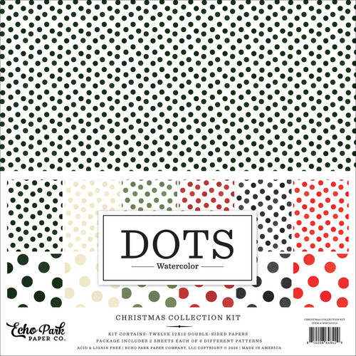 Echo Park Collection Kit 12"X12"-Christmas - 5A003W4S-1HRQT - 810208648429