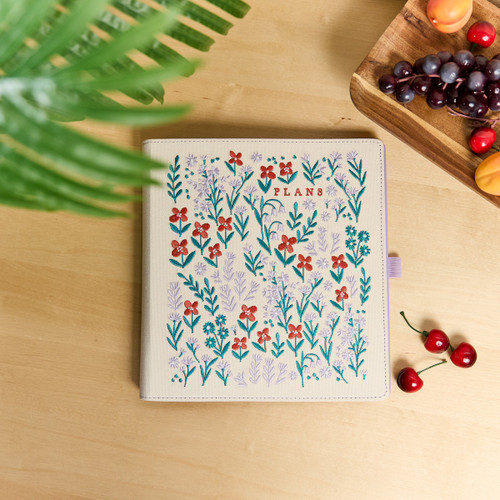 Happy Planner Classic Deluxe Planner Folio-Tiny Florals - 5A003K66-1HFJD