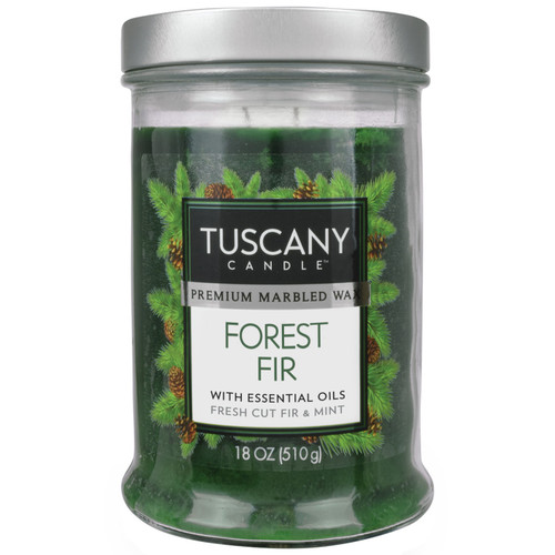 4 Pack - Tuscany Candle- Candle 2-Wick Single Pour Smooth Wax 18oz-Forest Fir - 5A003S0X-1HNRX - 644124596126