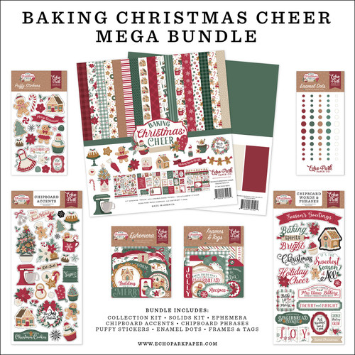 Echo Park Mega Bundle-Baking Christmas Cheer - 5A003VZ3-1HRH0 - 810220751176
