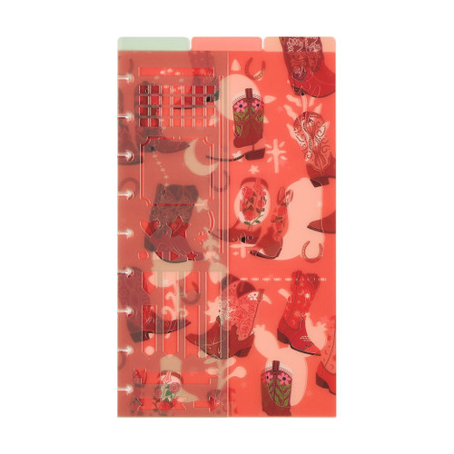 Happy Planner Classic Stencil Bookmarks 3/Pkg-Western Bloom - 5A003K64-1HFJR Happy Planner Classic Stencil Bookmarks 3/Pkg-Western Bloom - 5A003K64-1HFJR