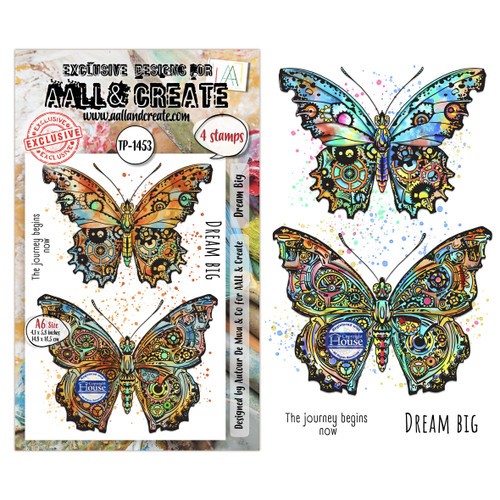 AALL And Create A6 Photopolymer Clear Stamp Set-Dream Big - 5A003WFM-1HS2C - 5061097792563