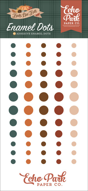 Echo Park Adhesive Enamel Dots-Feels Like Fall - 5A003VXH-1HRDS - 810208649877
