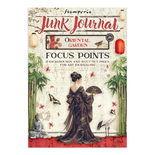 Stamperia Junk Jounal Focus Points A5-Oriental Garden - 5A003TDW-1HQBJ - 5993110054009