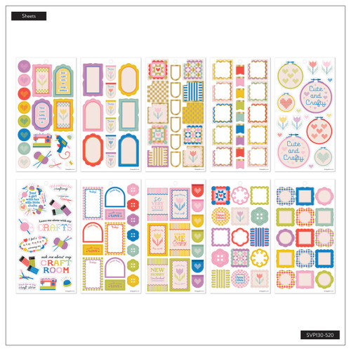 Happy Planner Sticker Value Pack 30/Sheets-Cozy Crafts - 5A003K65-1HFJ1