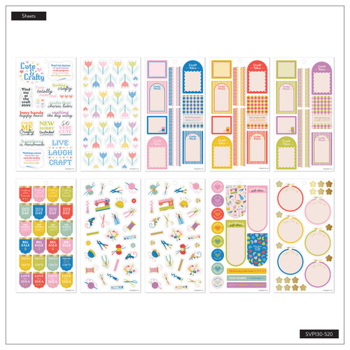 Happy Planner Sticker Value Pack 30/Sheets-Cozy Crafts - 5A003K65-1HFJ1
