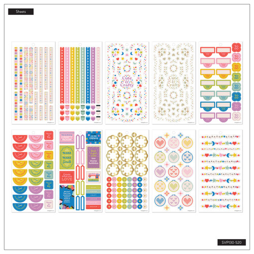 Happy Planner Sticker Value Pack 30/Sheets-Cozy Crafts - 5A003K65-1HFJ1