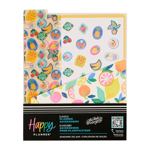 Happy Planner Classic Accessory Pack-Sunshine Splash - 5A003K6V-1HFJV - 673807825574