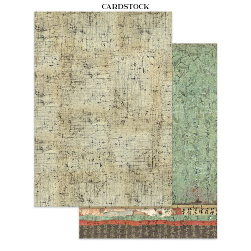 Stamperia Junk Journal Stickers, Cut-outs & Backgrounds-Oriental Garden - 5A003TDQ-1HQ9B