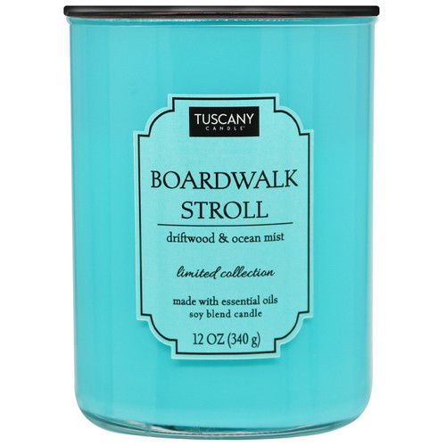 4 Pack - Tuscany Candle-Candle 2-Wick Color Splash Opaque Jar 12oz-Boardwalk Stroll - 5A003S0L-1HNT5 - 644124747627