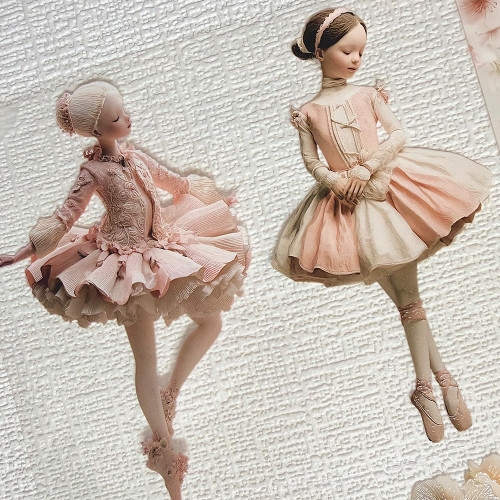 Torn Pape 3D Gloss PET Tape 6m-Ballerina in Bloom - 5A003XNF-1HSNL
