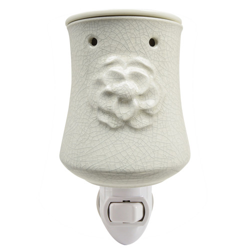 Tuscany Candle Fragrance Melt Plug-In Outlet Warmer (0.65lb)-White Crackle Flower - 5A003S0S-1HNY5 - 644124677245