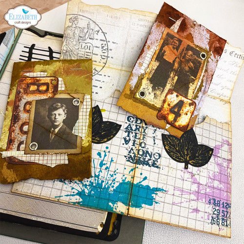 Elizabeth Craft Clear Stamps-Stamped & Worn - 5A003WP1-1HS9D Elizabeth Craft Clear Stamps-Stamped & Worn - 5A003WP1-1HS9D