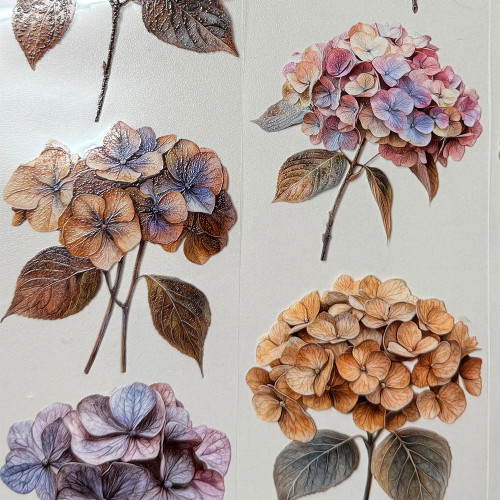 Torn Pape 3D Gloss PET Tape 6m-Faded Hydrangea - 5A003XNB-1HSN7 Torn Pape 3D Gloss PET Tape 6m-Faded Hydrangea - 5A003XNB-1HSN7