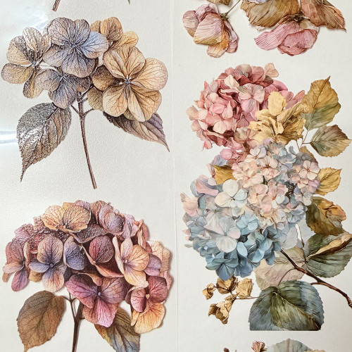 Torn Pape 3D Gloss PET Tape 6m-Faded Hydrangea - 5A003XNB-1HSN7 Torn Pape 3D Gloss PET Tape 6m-Faded Hydrangea - 5A003XNB-1HSN7