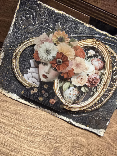 Torn Pape 3D Gloss PET Tape 6m-Beautiful Antique Frames - 5A003XLZ-1HSLQ Torn Pape 3D Gloss PET Tape 6m-Beautiful Antique Frames - 5A003XLZ-1HSLQ