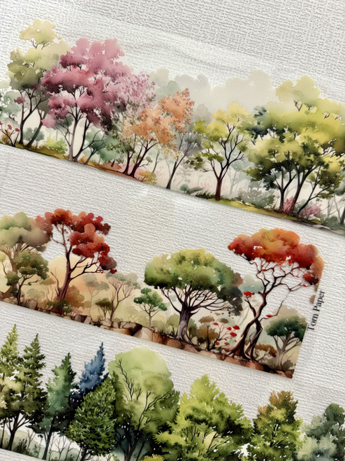 Torn Pape 3D Gloss PET Tape 6m-A Tree's Greeting Across Time - 5A003XM9-1HSMG