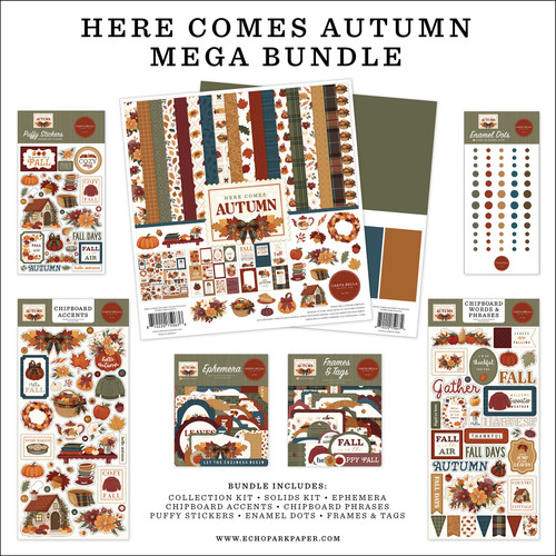 Carta Bella Mega Bundle-Here Comes Autumn - 5A003VWJ-1HRD7 - 810220750797