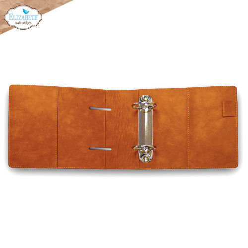 Elizabeth Craft Memory Binder Square Page-Rusty Brown - 5A003WPN-1HS9Z