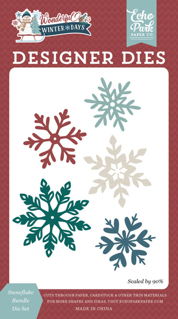 Echo Park Die Set-Snowflake Bundle - 5A003W5P-1HRSH - 810220755457