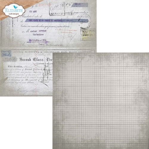 Elizabeth Crafts Double-Sided Cardstock Pack 12"X12"-Backgrounds Volume 5 - 5A003WP2-1HS9H