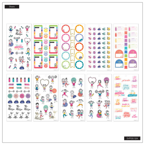 Happy Planner Sticker Value Pack 30/Sheets-Stick Babe Revival - 5A003K6B-1HFJG