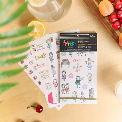 Happy Planner Sticker Value Pack 30/Sheets-Stick Babe Revival - 5A003K6B-1HFJG