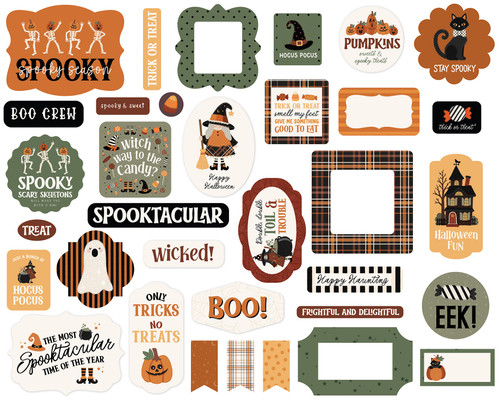 Carta Bella Ephemera-Handmade Halloween - 5A003VVW-1HR9Z
