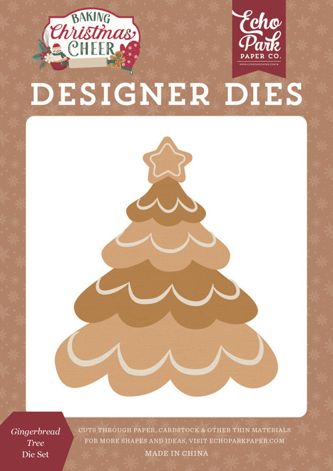 Echo Park Die Set-Gingerbread Tree - 5A003VZD-1HRHF - 810220751145
