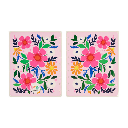 Happy Planner Classic Planner Cover and Decorative Set-Bright Floral - 5A003K6C-1HFJT