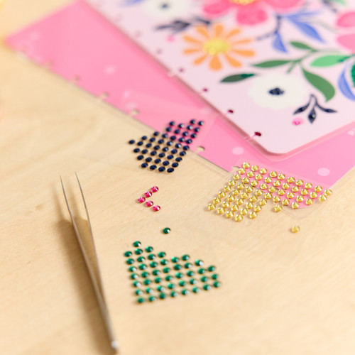 Happy Planner Classic Planner Cover and Decorative Set-Bright Floral - 5A003K6C-1HFJT